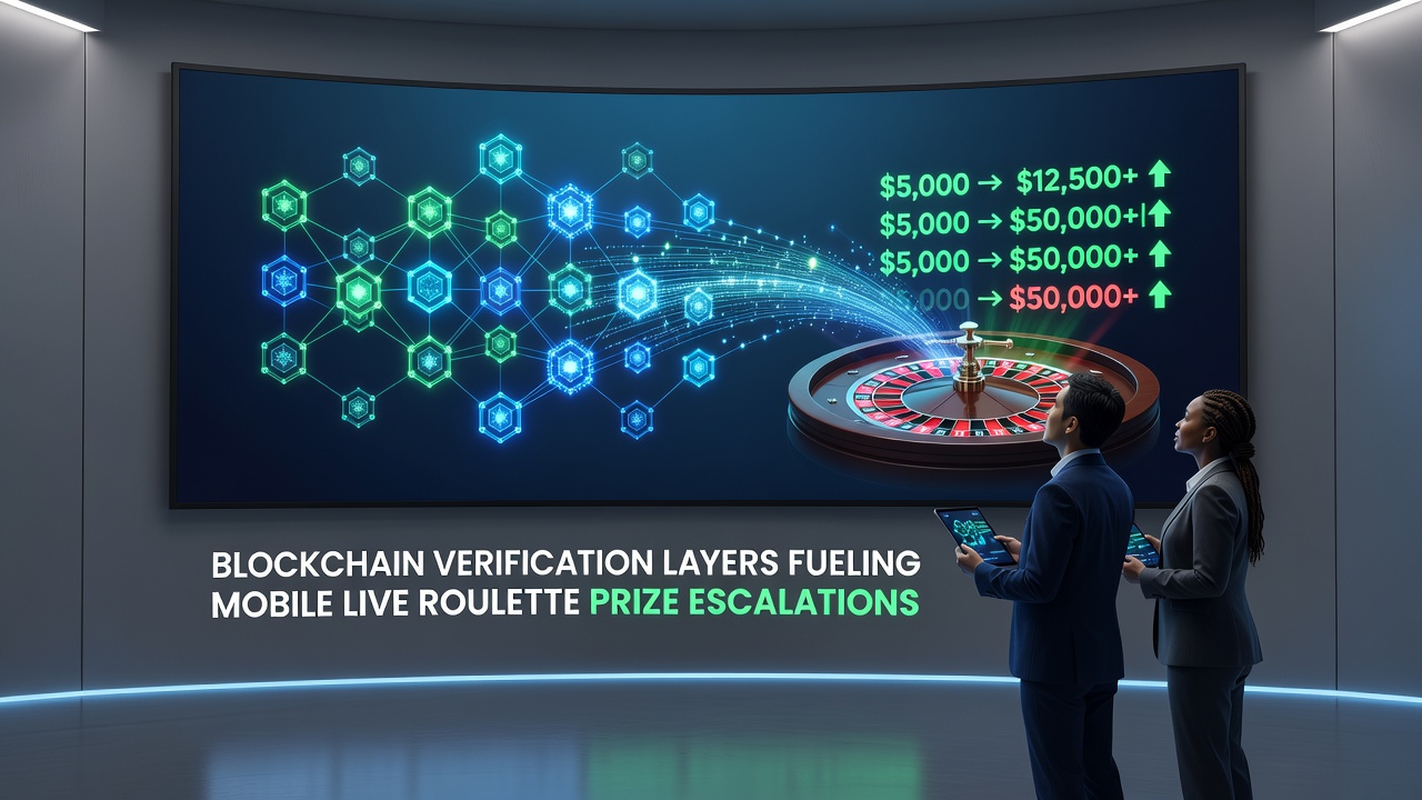 Mobile Live-Roulette mit Blockchain-Preisverteilung